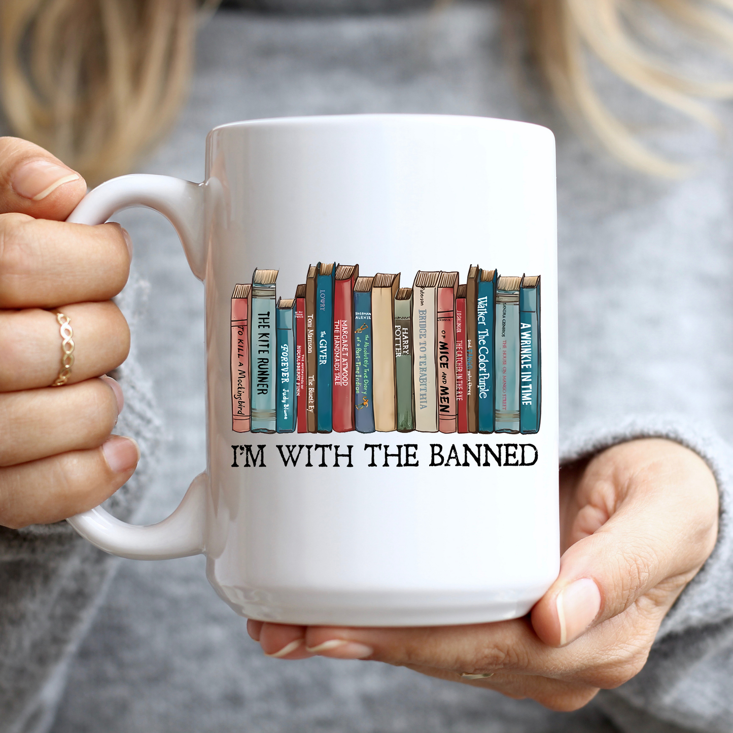 I'm With The Banned Mug