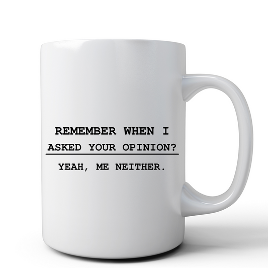Remember When Mug