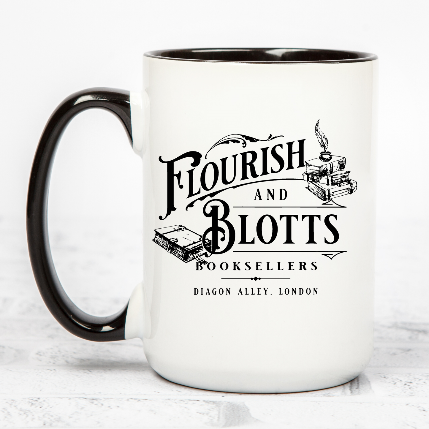 Flourish & Blotts Mug