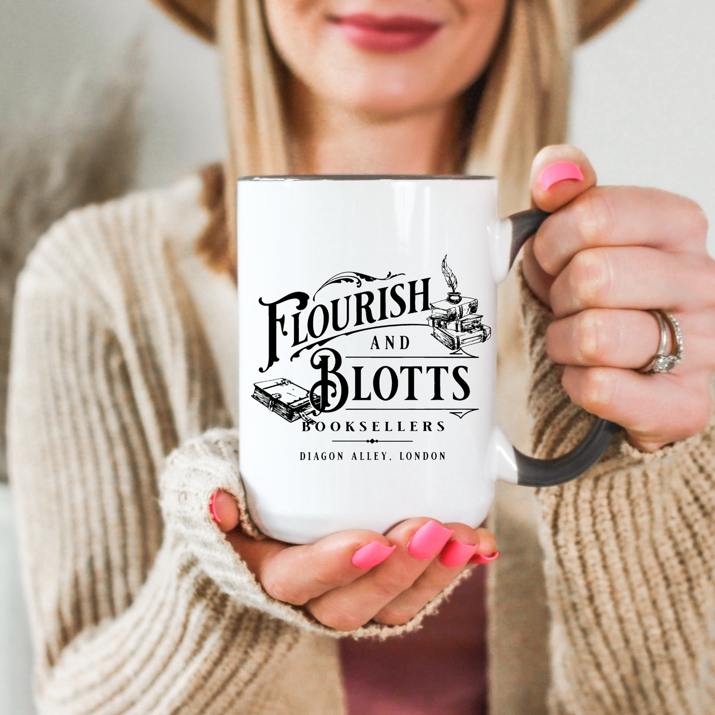 Flourish & Blotts Mug