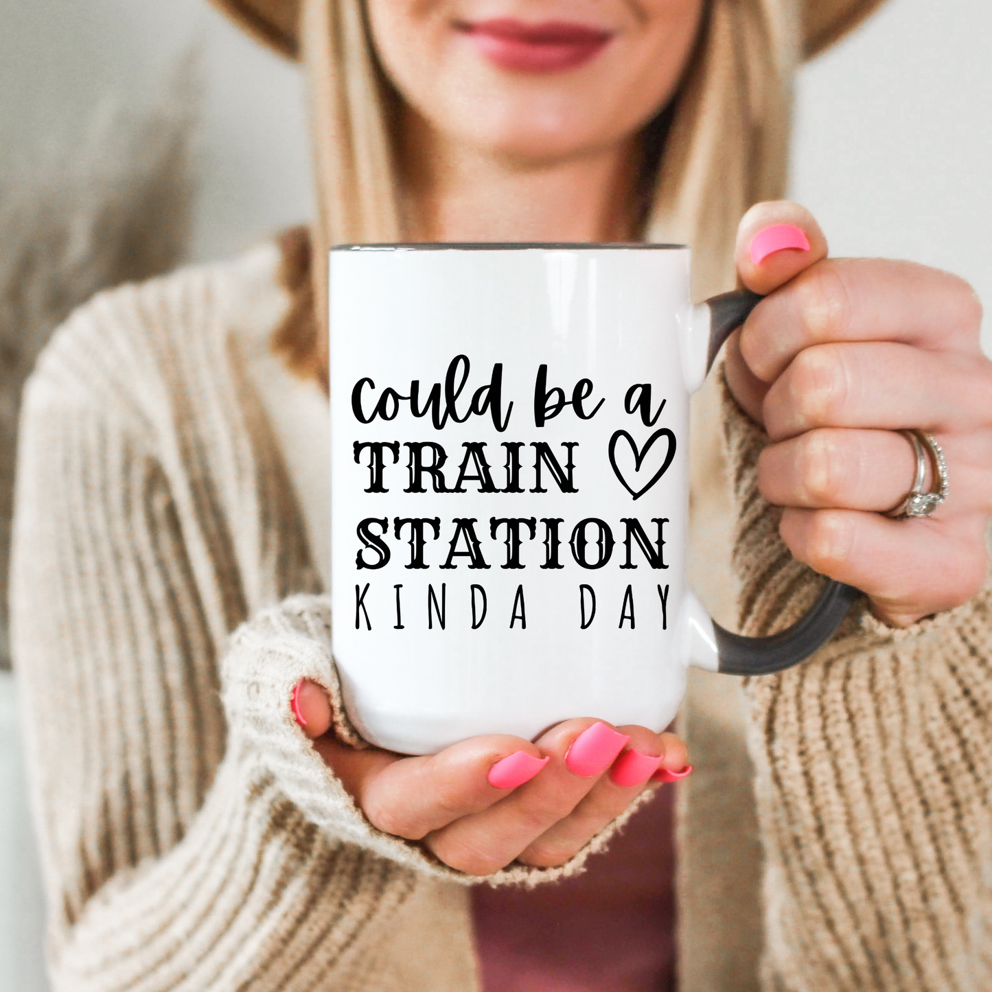 Train Station Mug