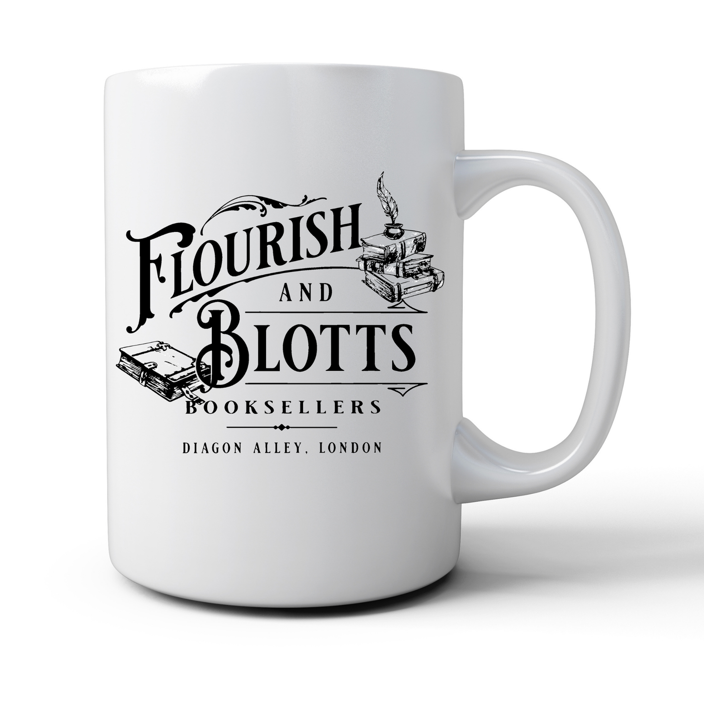 Flourish & Blotts Mug