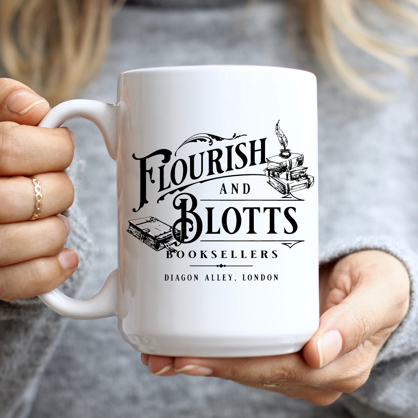 Flourish & Blotts Mug