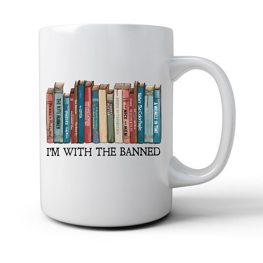 I'm With The Banned Mug