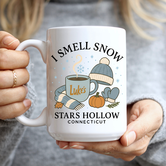 Snow in the Hollow Mug