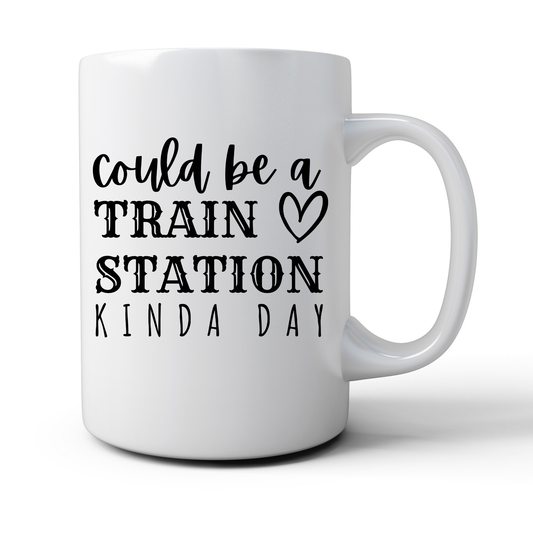 Train Station Mug