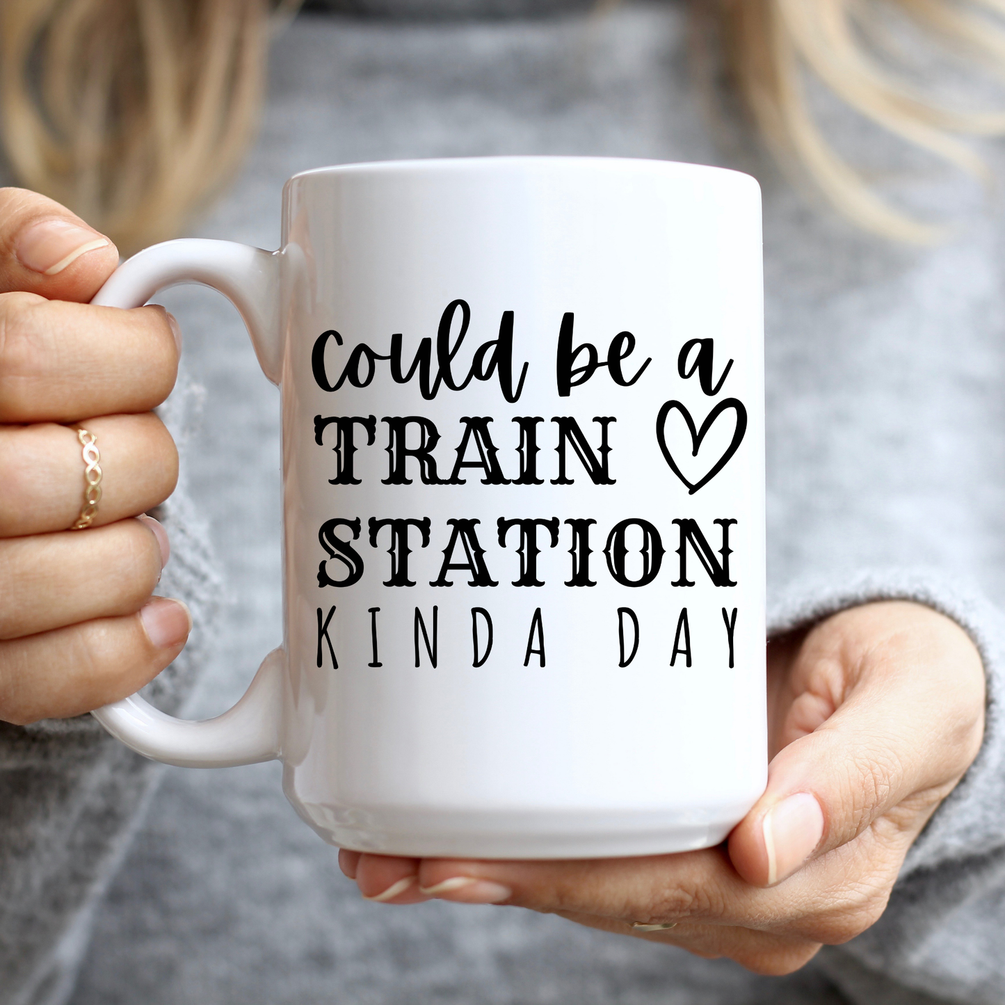 Train Station Mug