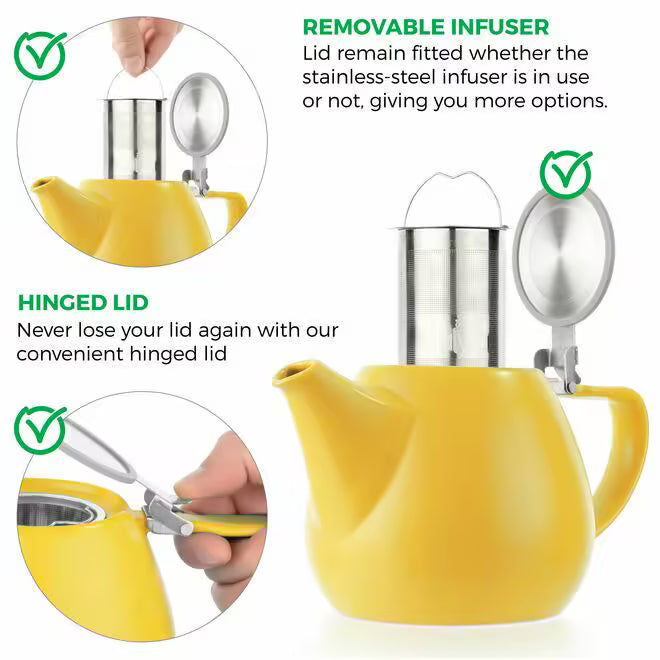 JOVE Porcelain Teapot