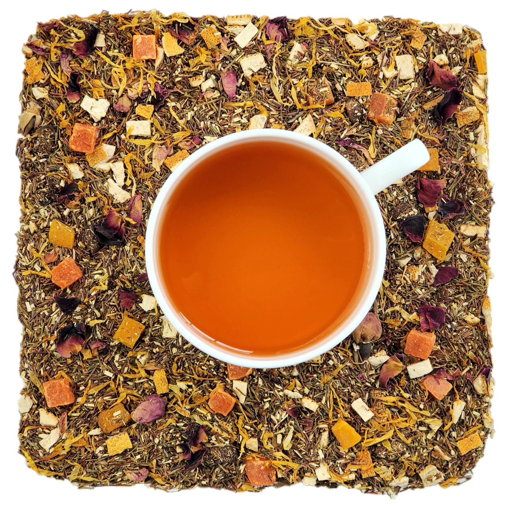 Roses Rooibos Tea Tropical Orchard Rooibos Tea - Bramble & Rose Tea Co